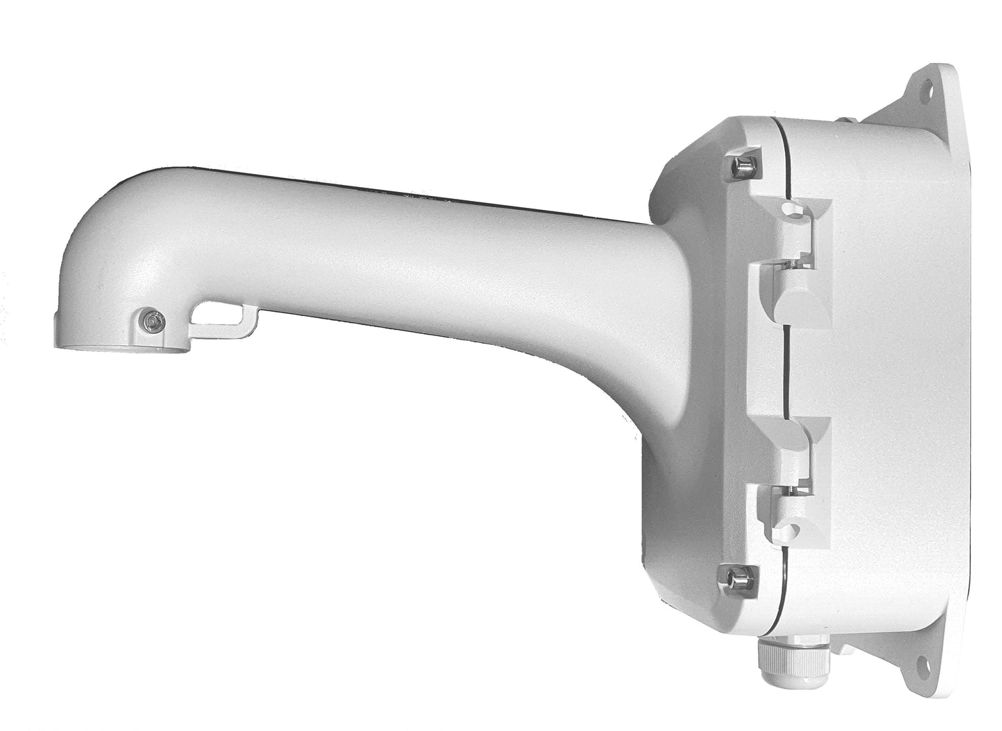 White NYX PTZ junction box Australia wall mount bracket for security cameras