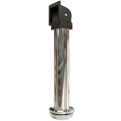 NYX stainless steel CCTV mounting pole for secure camera installation outdoors