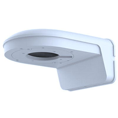 NYX LEDGE 1 camera wall mount in white with sturdy design for secure camera installation