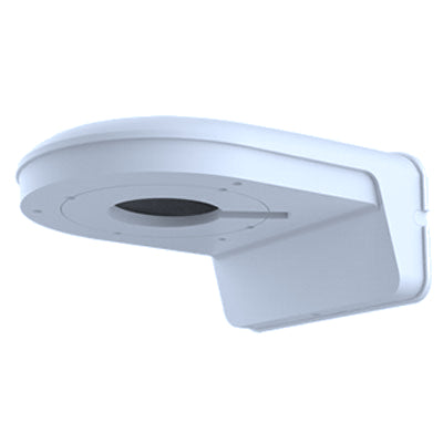 NYX LEDGE 2 camera wall mount in white, designed for secure camera installation on walls