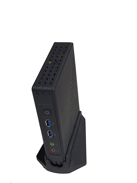 NYX Mini NVR recorder in sleek design with multiple USB ports and LED indicators for easy monitoring